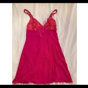 SUPER SEXY HOT PINK VINTAGE EBERJAY LINGERIE💗✨